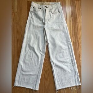 Rag & Bone Off-White Organic Cotton Jeans